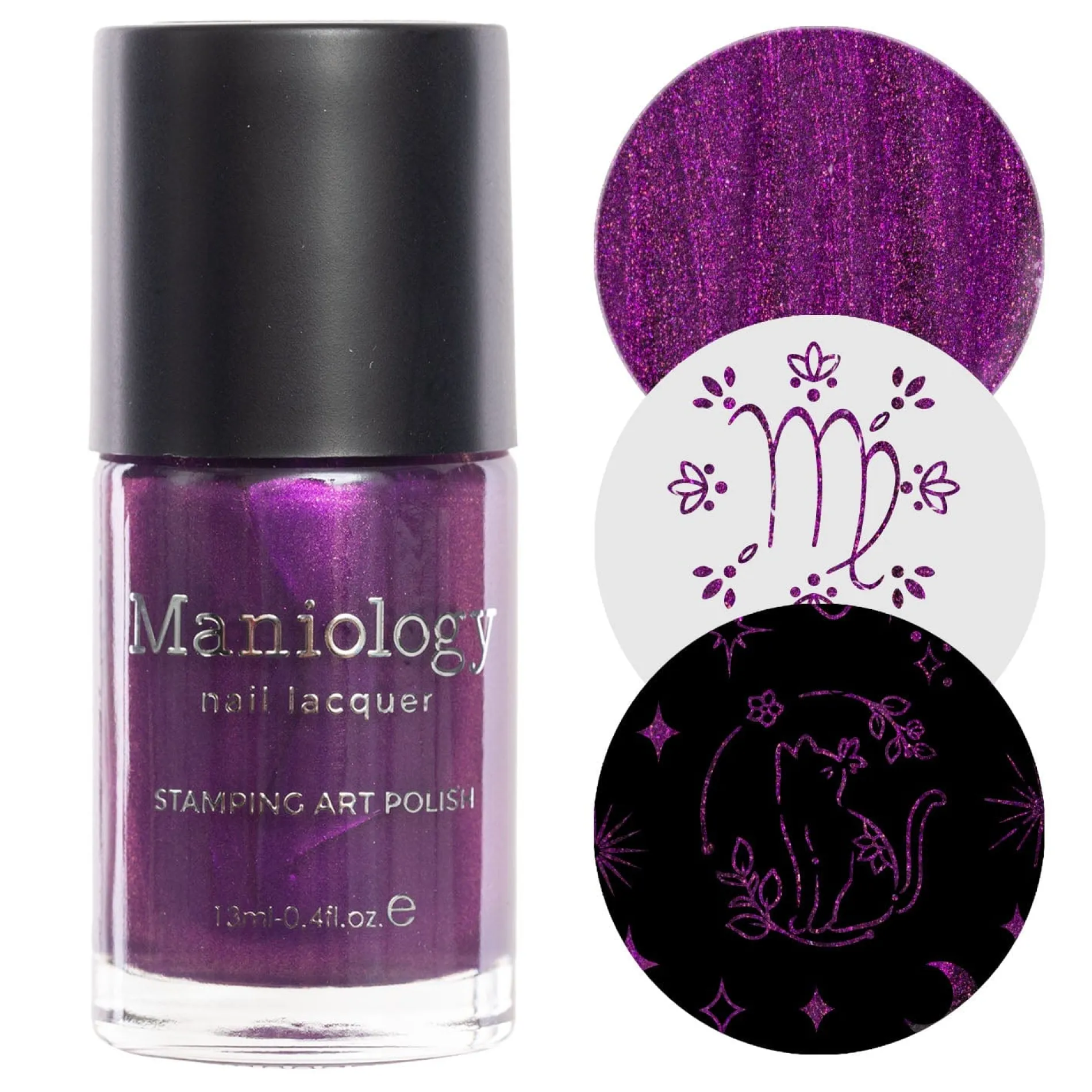 Foxglove (B500) - Duochrome Purple Stamping Polish