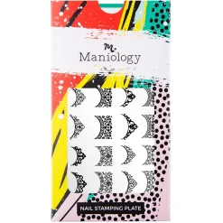 French Ceramic (M289) - Nail Stamping Plate