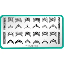 French Ceramic (M289) - Nail Stamping Plate