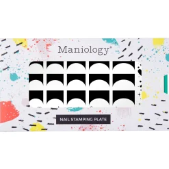 French Cloudscape (M403) - Nail Stamping Plate