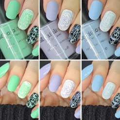 Fresh Start: 3-Piece Cream Stamping Polish Set