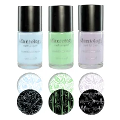 Fresh Start: 3-Piece Cream Stamping Polish Set