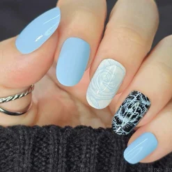 Fresh Start: 3-Piece Cream Stamping Polish Set