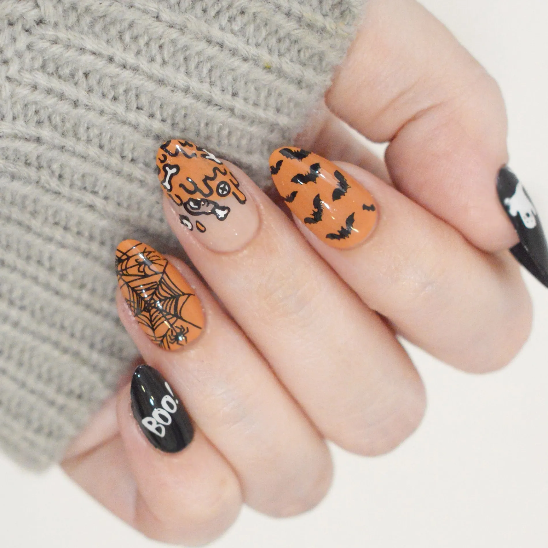 Fright Night Halloween Nail Stamping Starter Kit