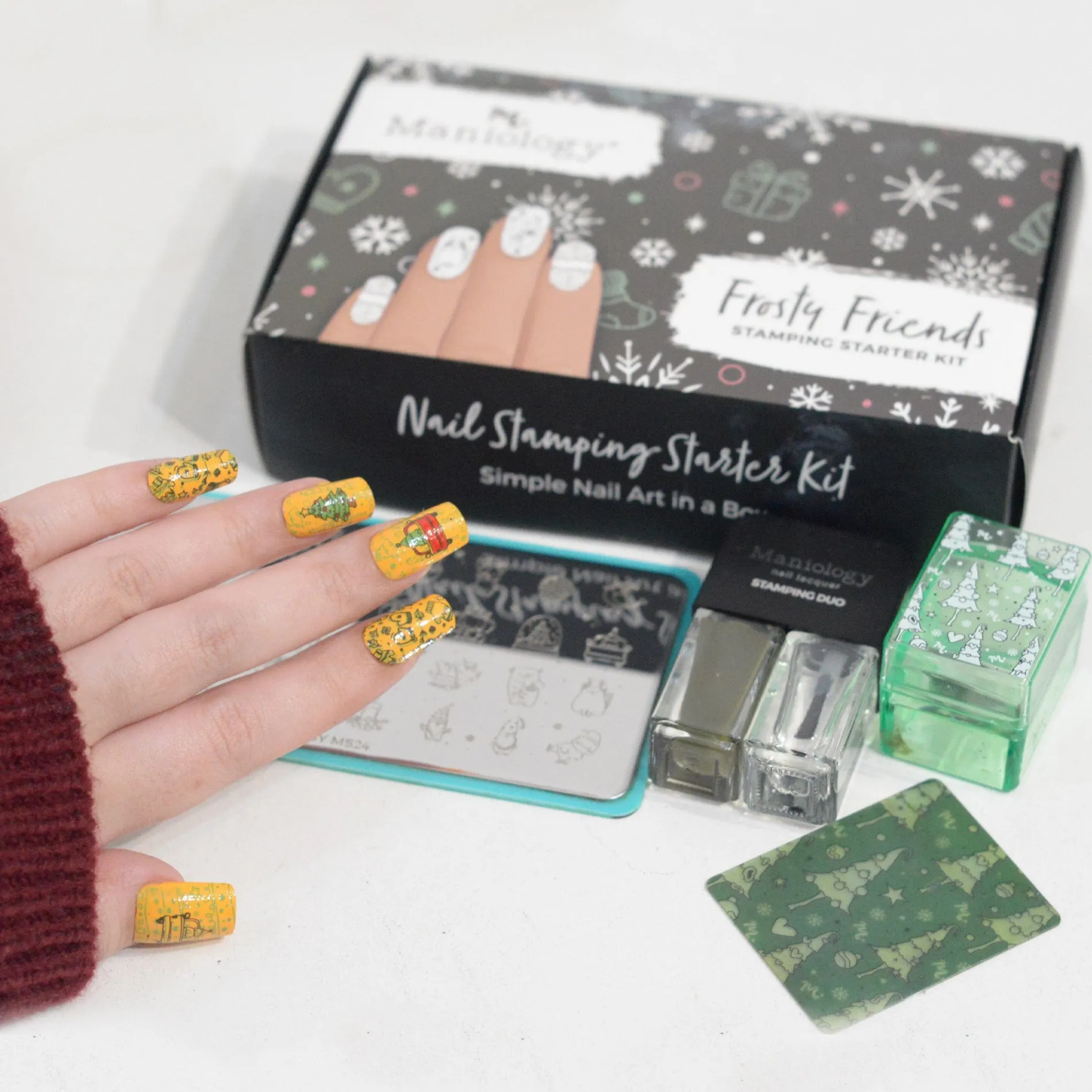 Frosty Friends: Nail Stamping Starter Kit