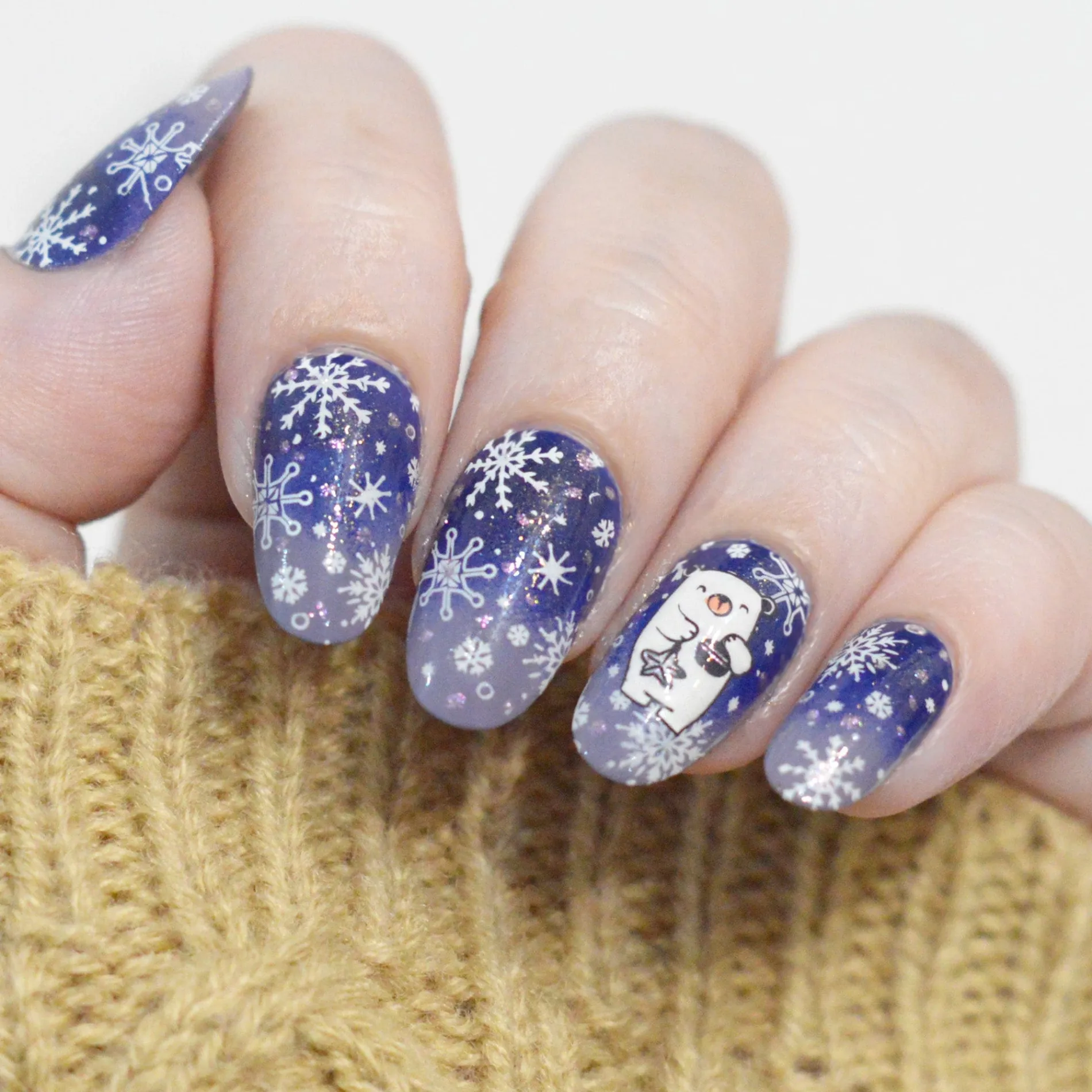 Frosty Friends: Nail Stamping Starter Kit
