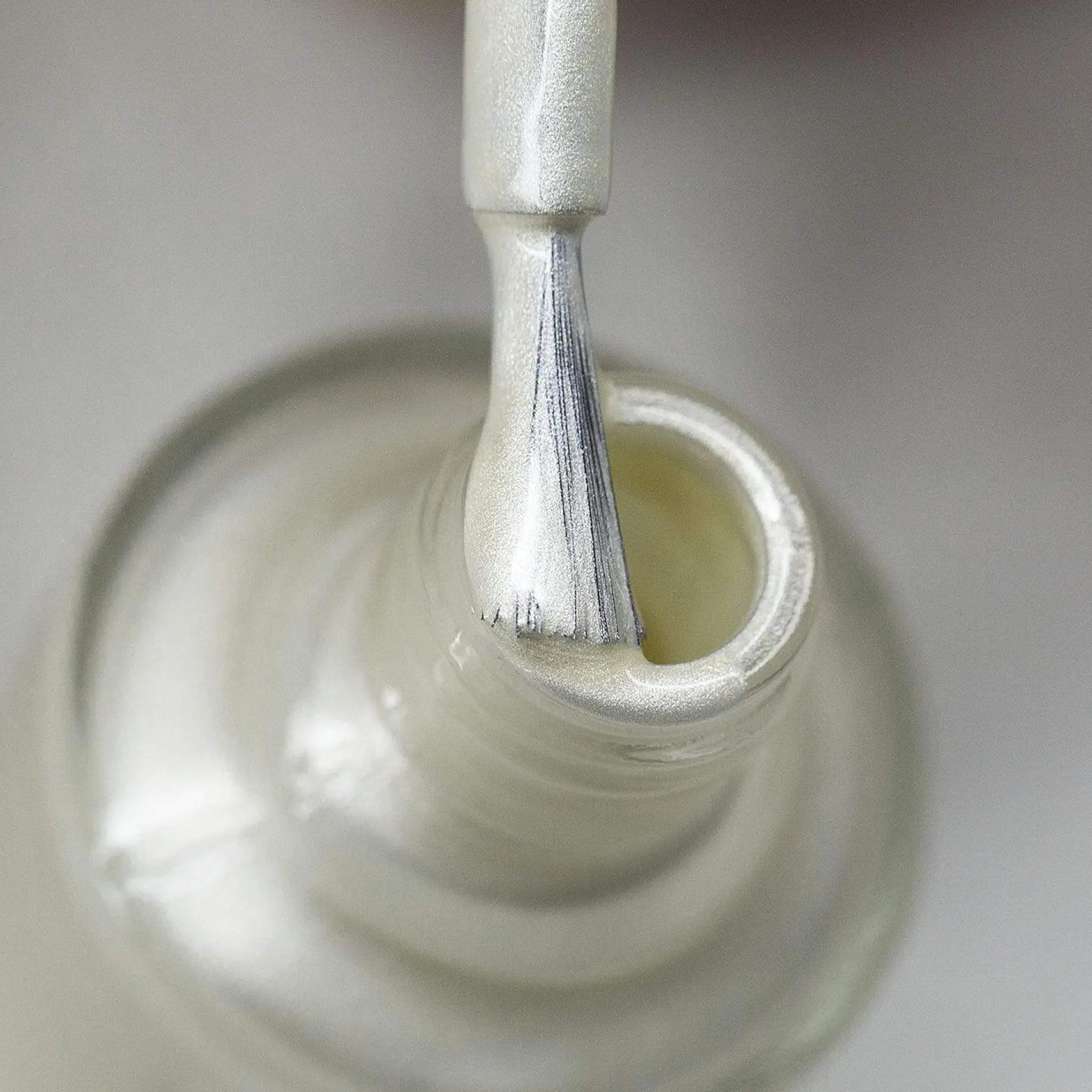 Frozen (B316) Metallic Pearl White Stamping Polish