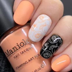 Fruity Cutie: Apricot Kisses (B517) - Orange Cream Stamping Polish