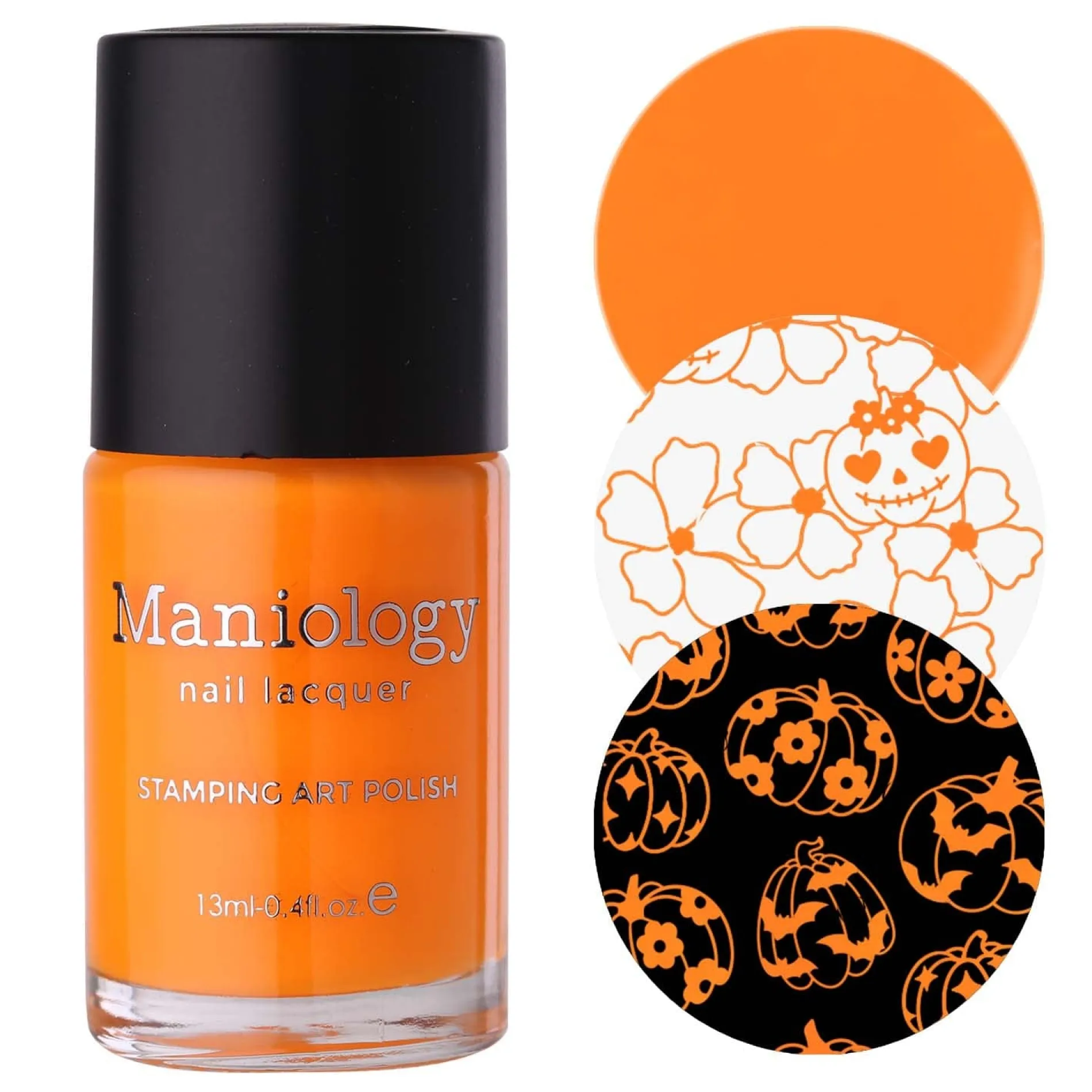 Funkmaster 666 (B523) - Bright Orange Stamping Polish