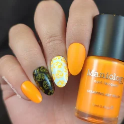 Funkmaster 666 (B523) - Bright Orange Stamping Polish