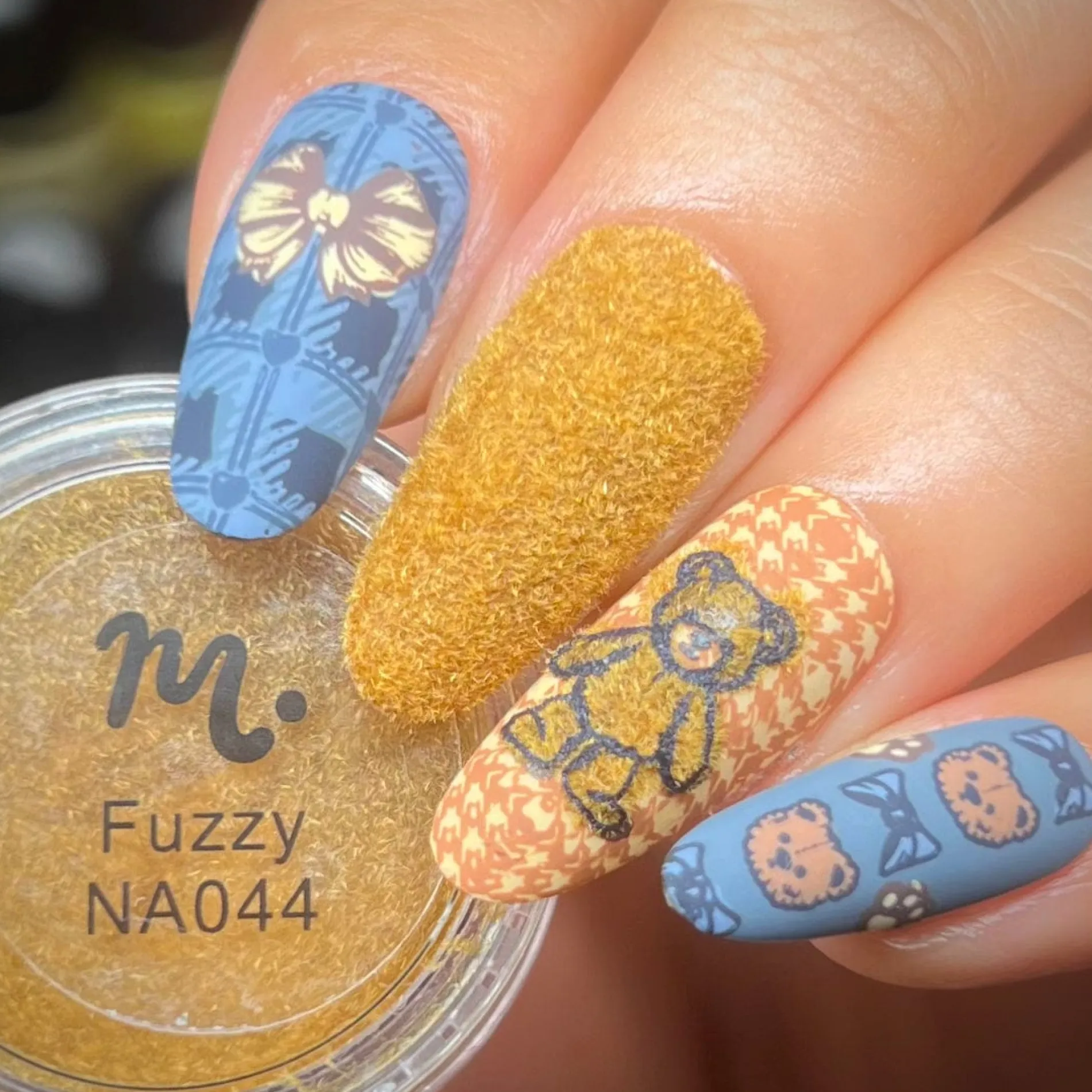 Fuzzy (NA044) - Teddy Bear Flocking Powder