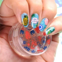 Glitter Dome Monocle Stamper