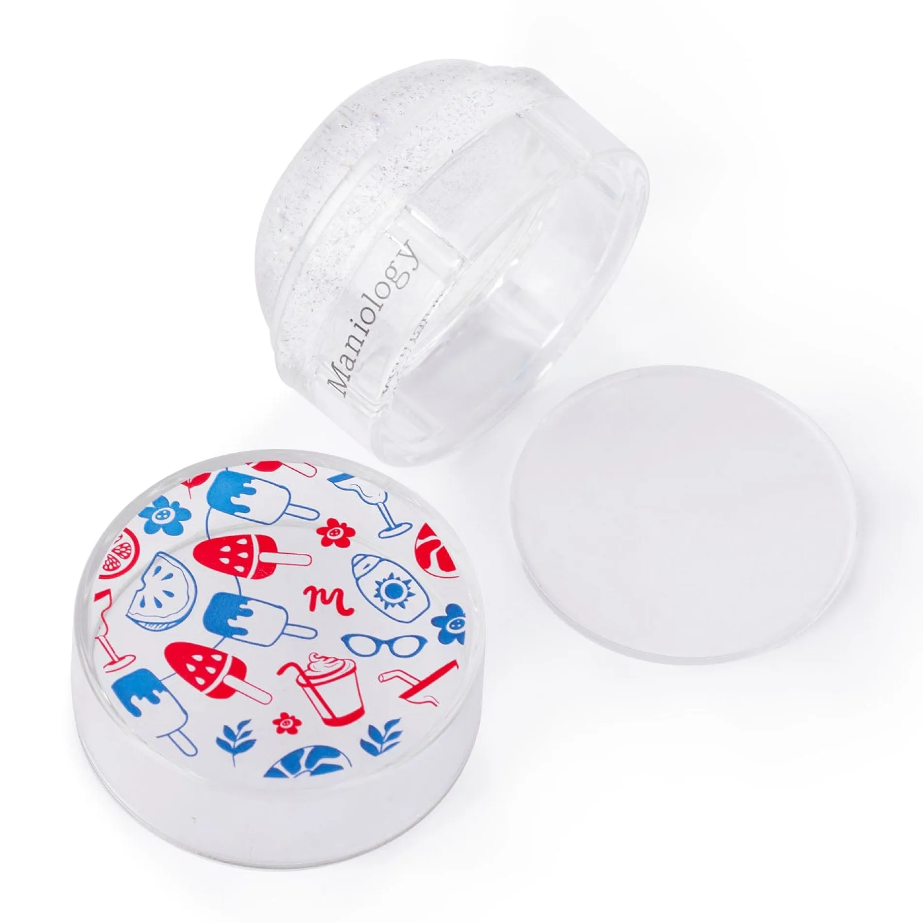 Glitter Dome Monocle Stamper