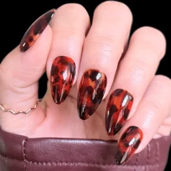 Gloss & Grain: Golden Resin (P186) - Caramel Sheer Tint Nail Polish