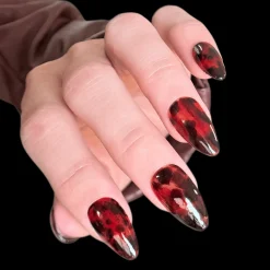 Gloss & Grain: Sienna Glaze (P187) - Reddish Brown Sheer Tint Nail Polish