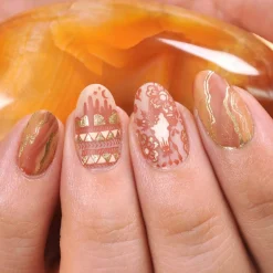 Gold Rush (B333) - Metallic Champagne Gold Stamping Polish