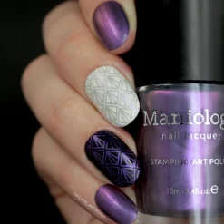 Grimm's Nightfall: Dearest Aurora (B221) - Purple Duochrome Stamping Polish