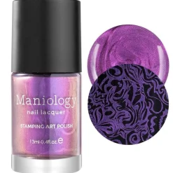 Grimm's Nightfall: Dearest Aurora (B221) - Purple Duochrome Stamping Polish