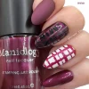 Grimm's Nightfall: Wolfish (B223) - Plum Metallic Stamping Polish