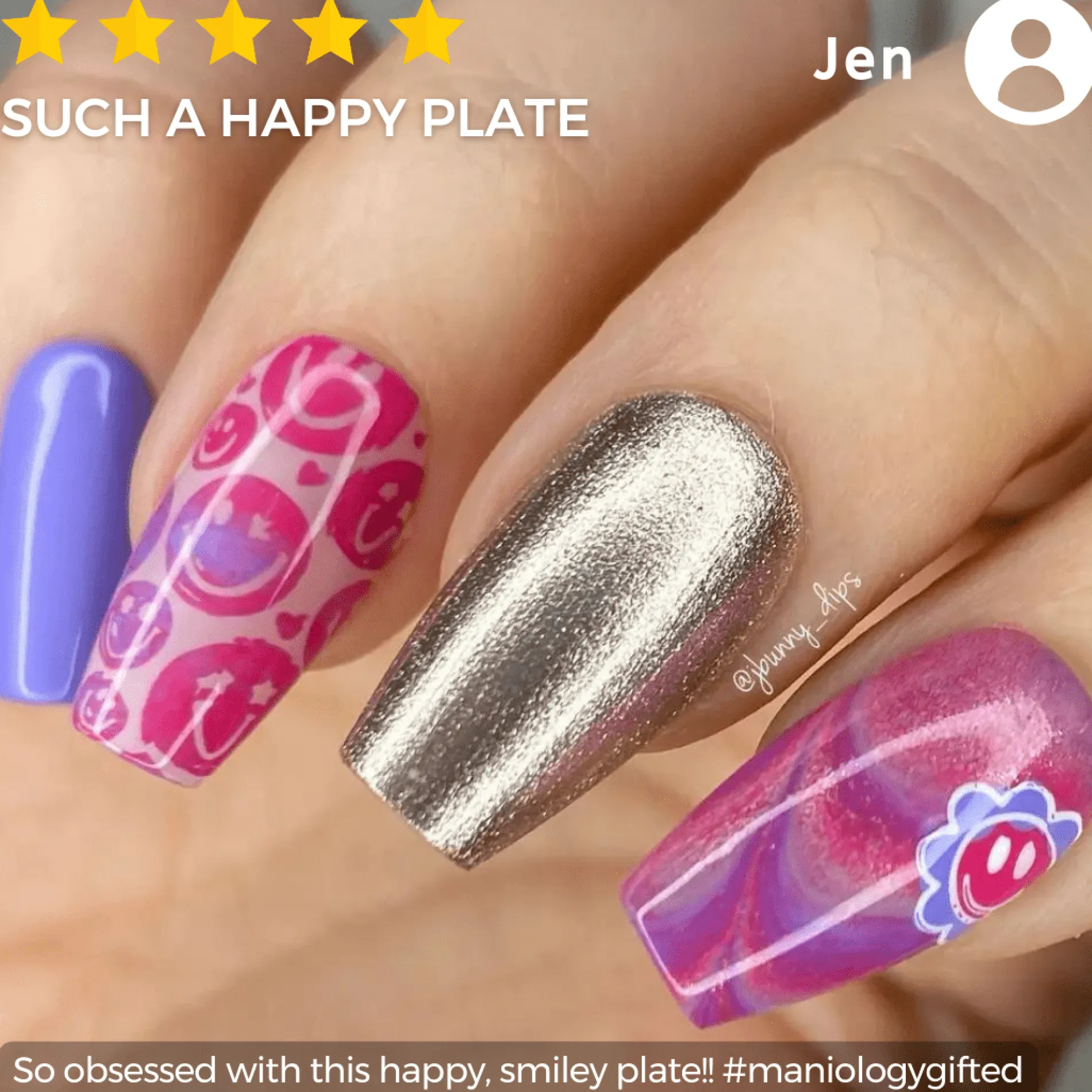 Happy Face Nails: Nail Stamping Starter Kit