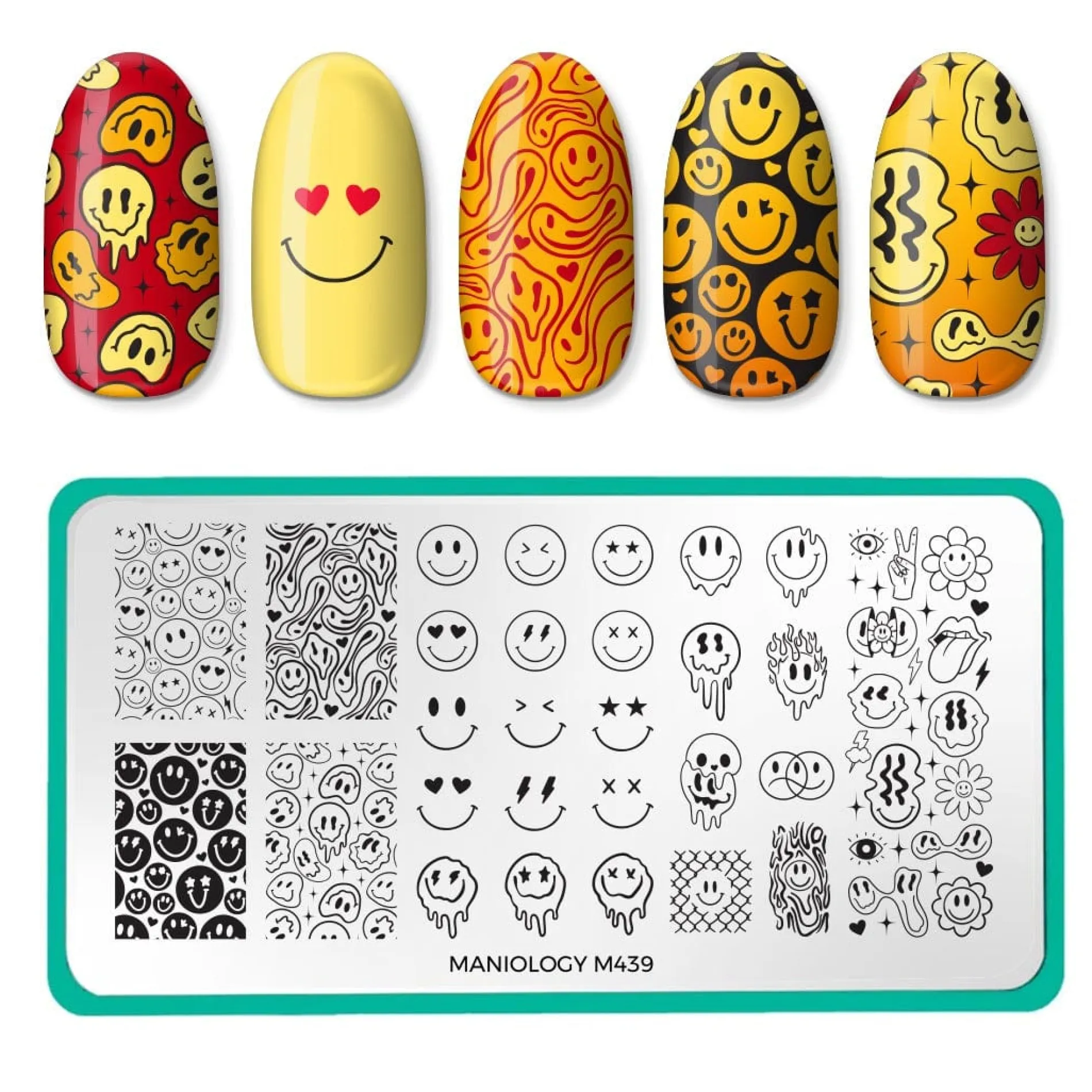 Happy Face Nails: Nail Stamping Starter Kit