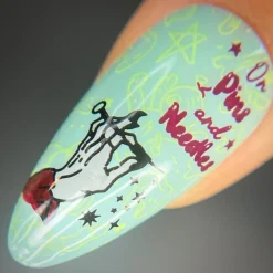 Hella Voodoo (M519) - Nail Stamping Plate