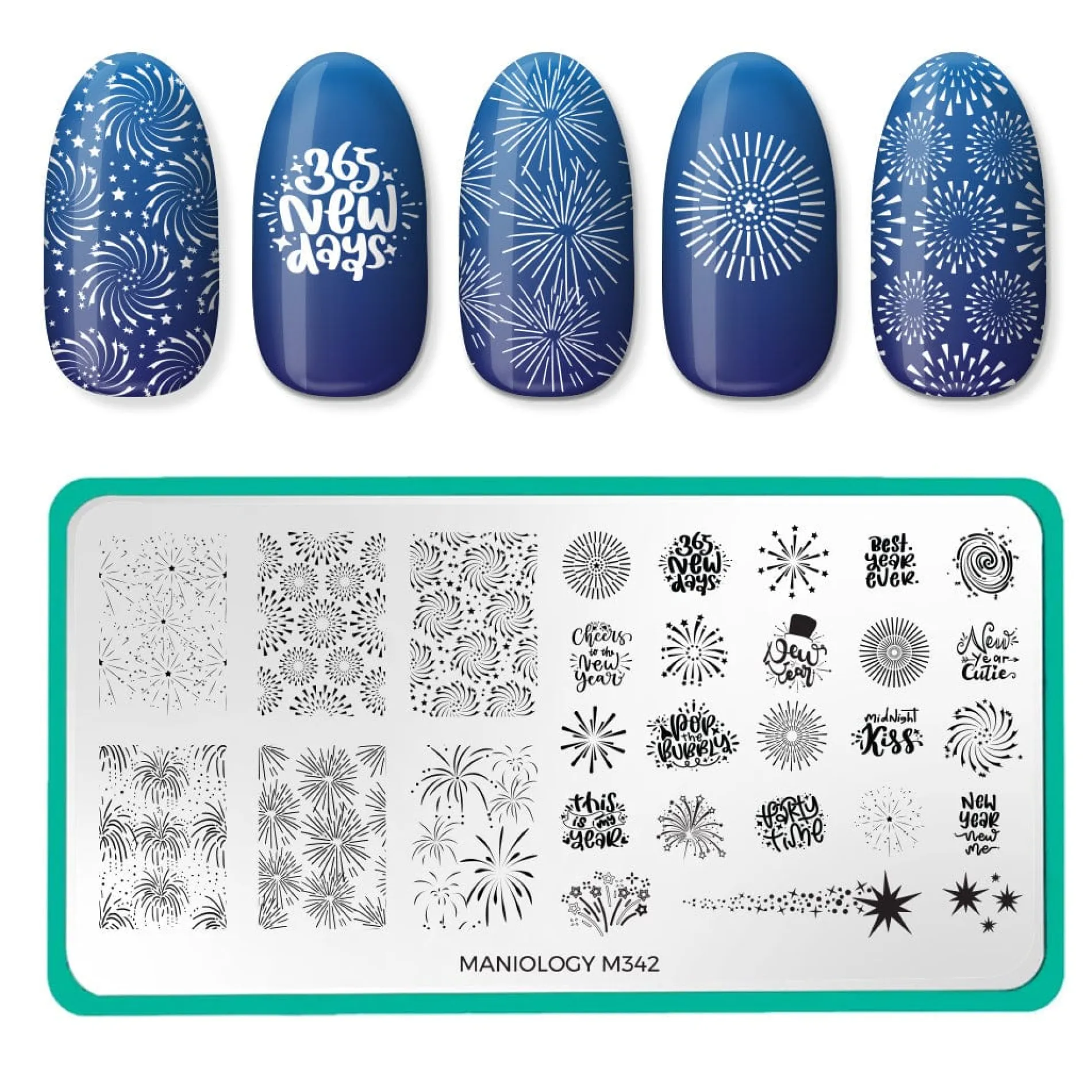 Holiday Cheer: Set of 3 Nail Stamping Plates