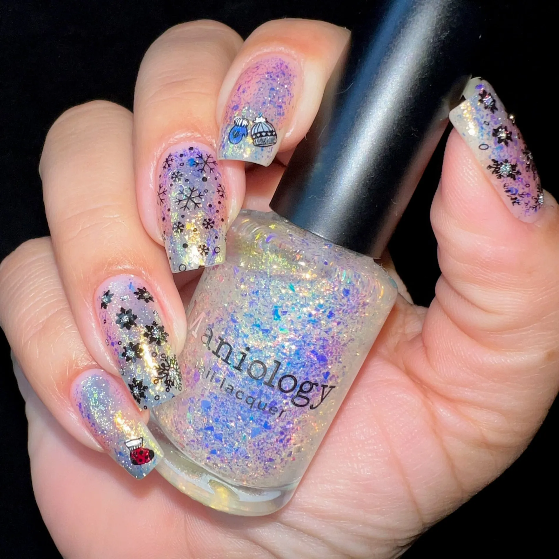 Holiday Cheer: Set of 3 Nail Stamping Plates