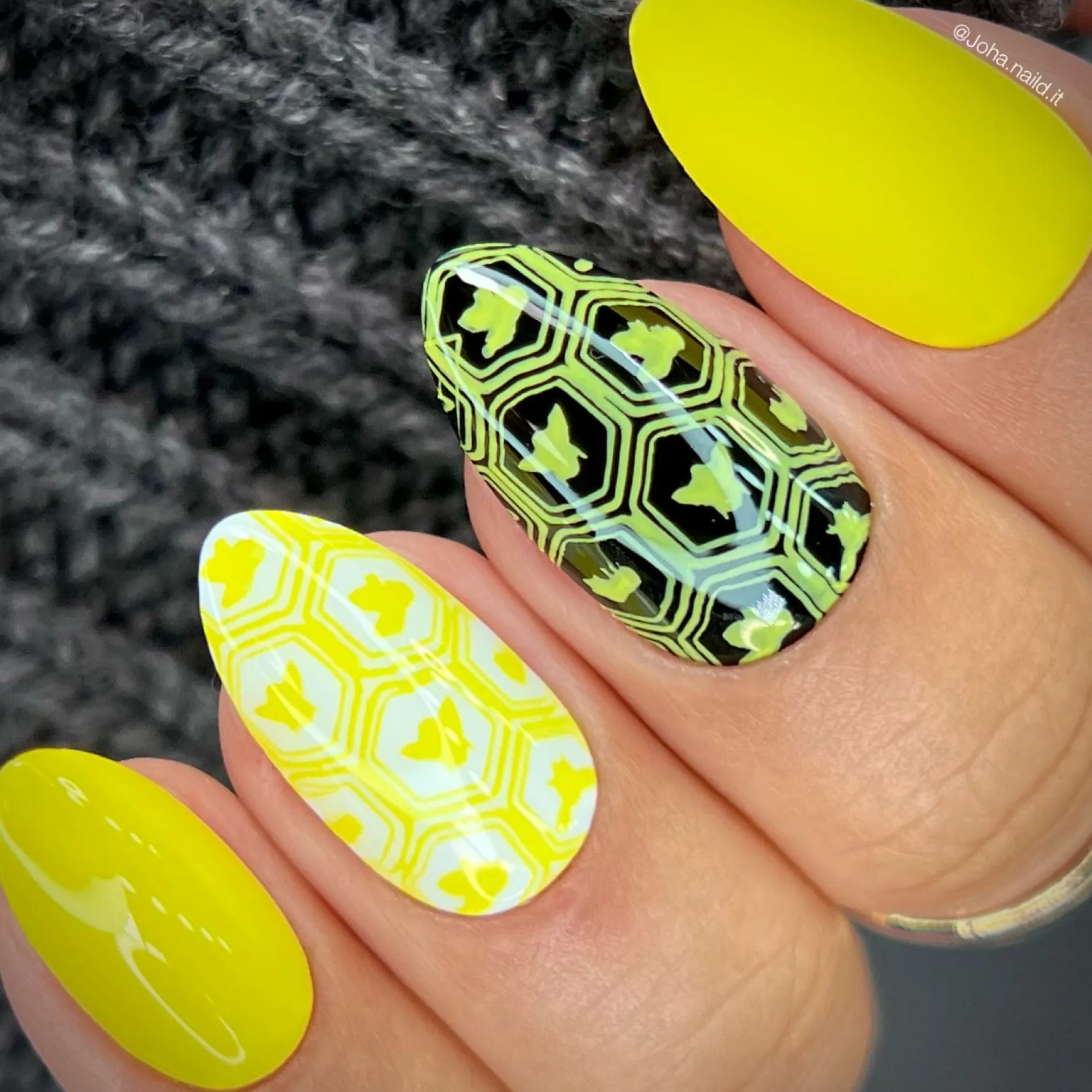 Honeydew (B471) - Cream Yellow Stamping Polish