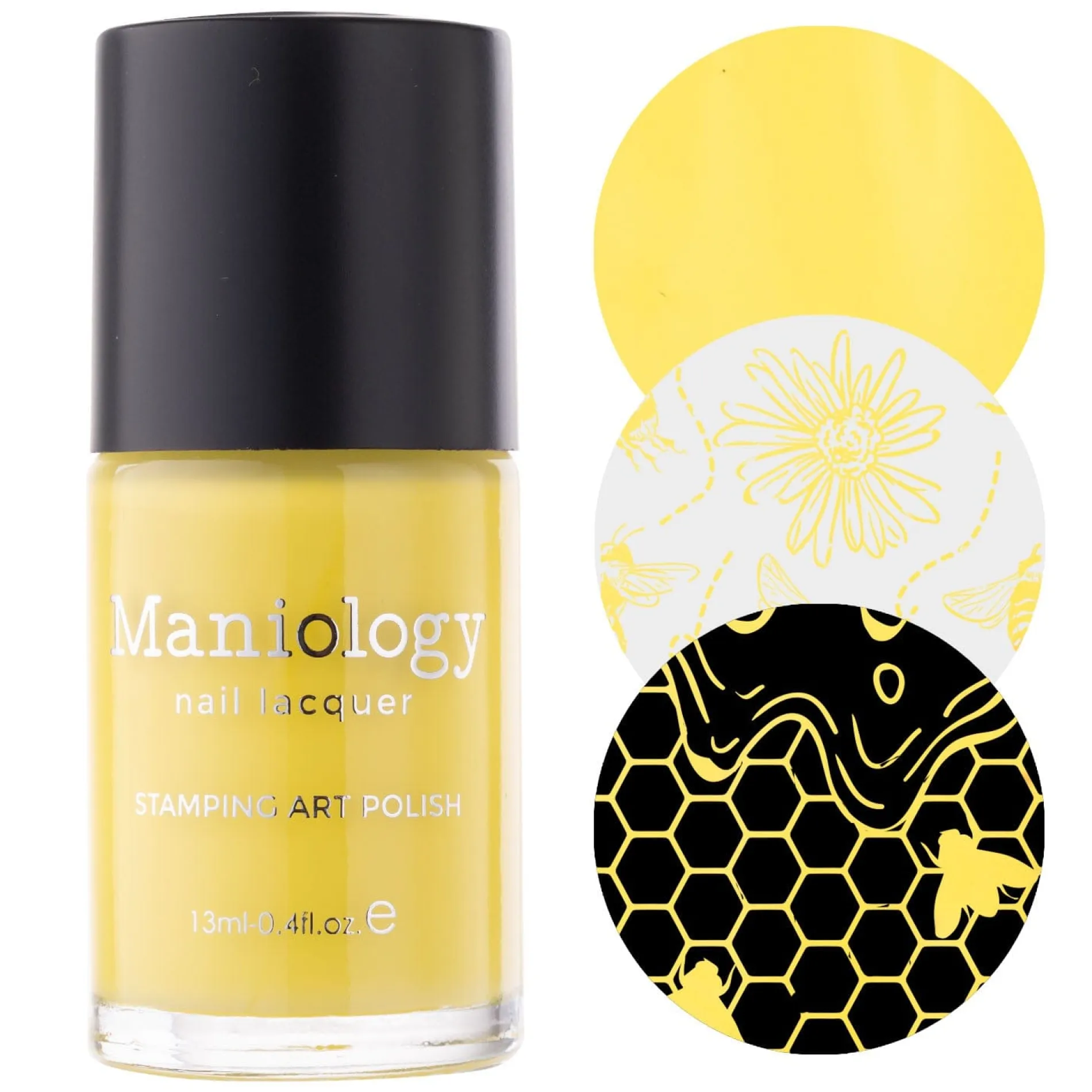 Honeydew (B471) - Cream Yellow Stamping Polish
