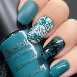 Honu (B391) - Teal Stamping Polish