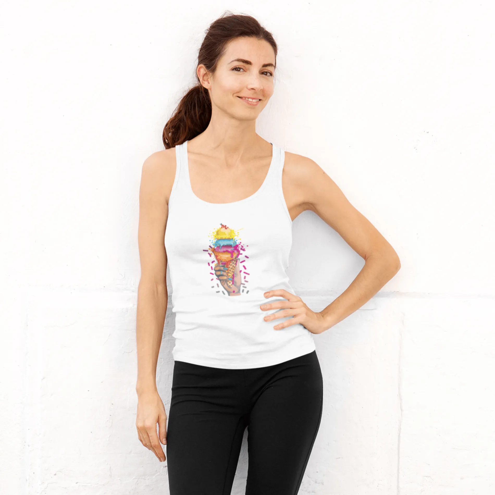Ice Cream Nails - Jersey Tank Top
