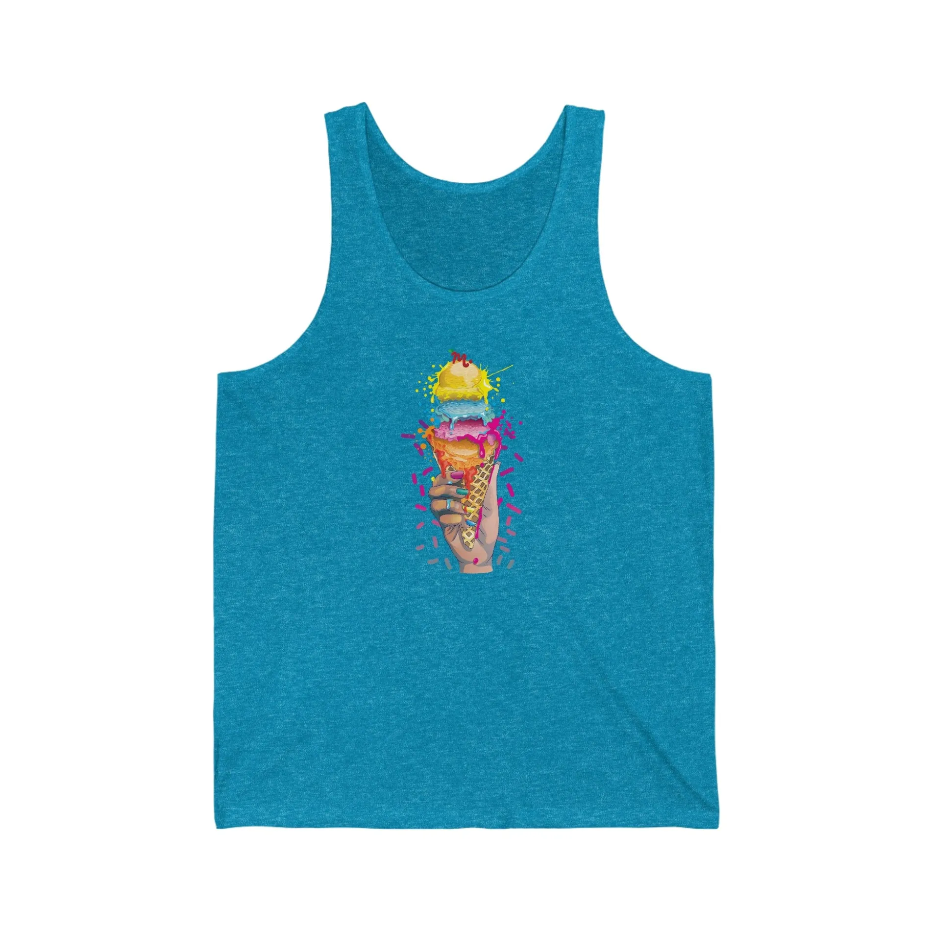Ice Cream Nails - Jersey Tank Top