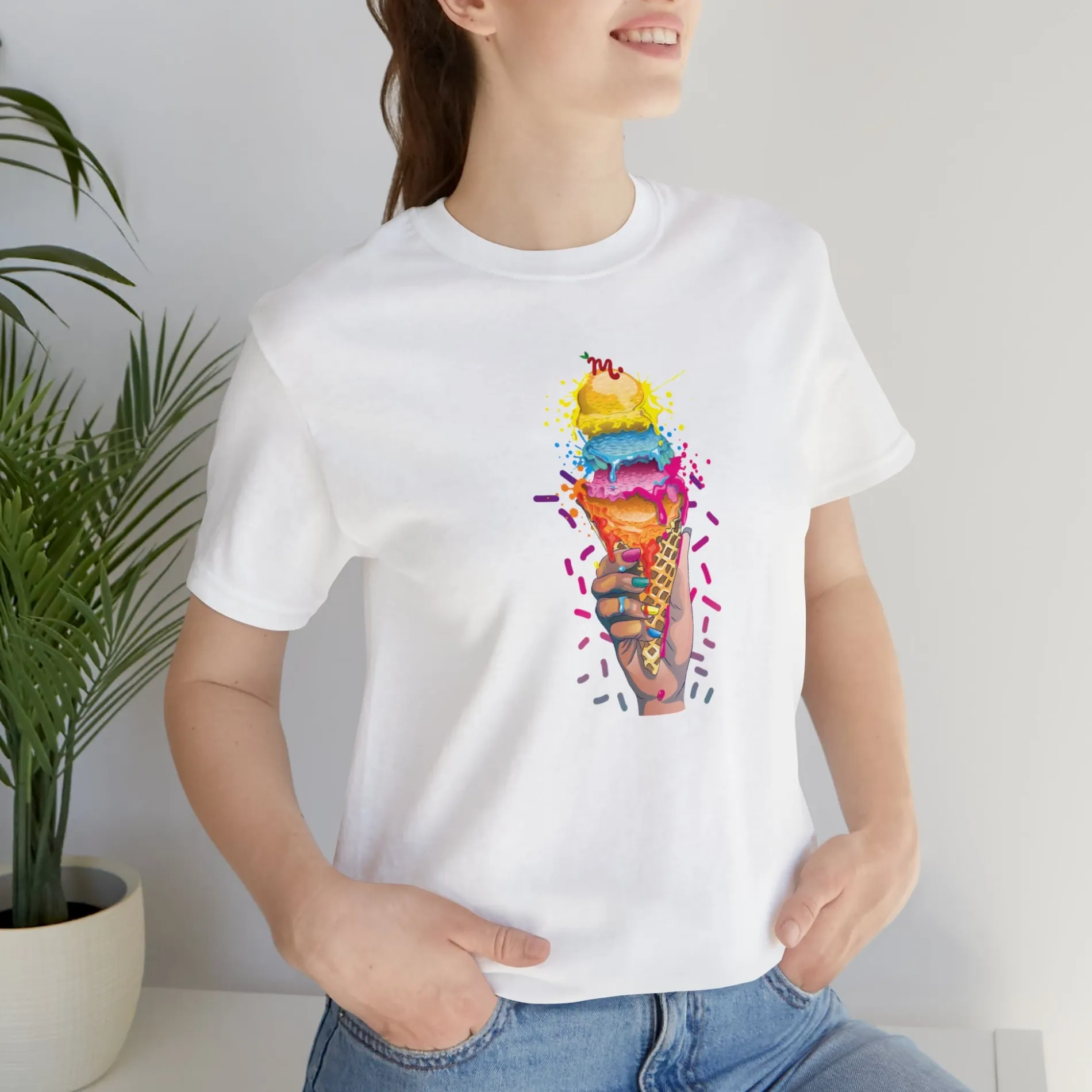 Ice Cream Nails - Short Sleeve T-shirt