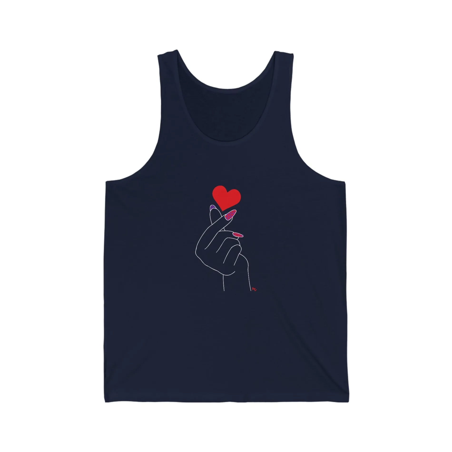 I Heart Nail Art - Jersey Tank Top