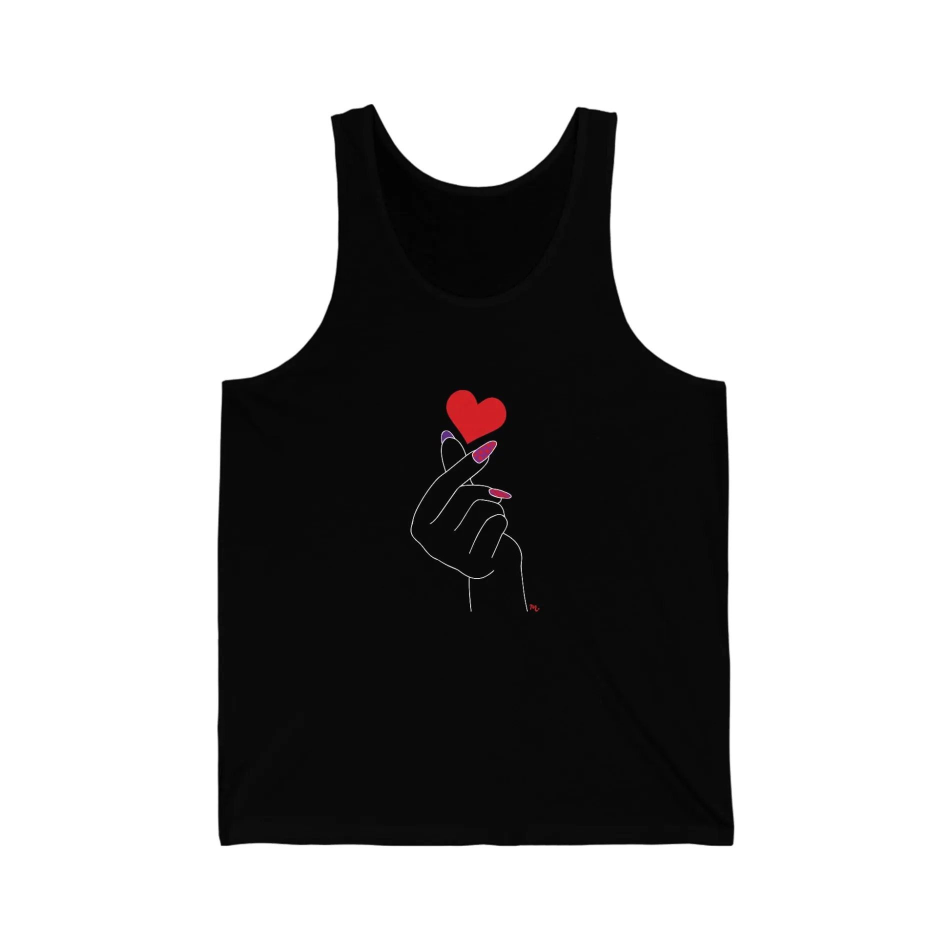 I Heart Nail Art - Jersey Tank Top