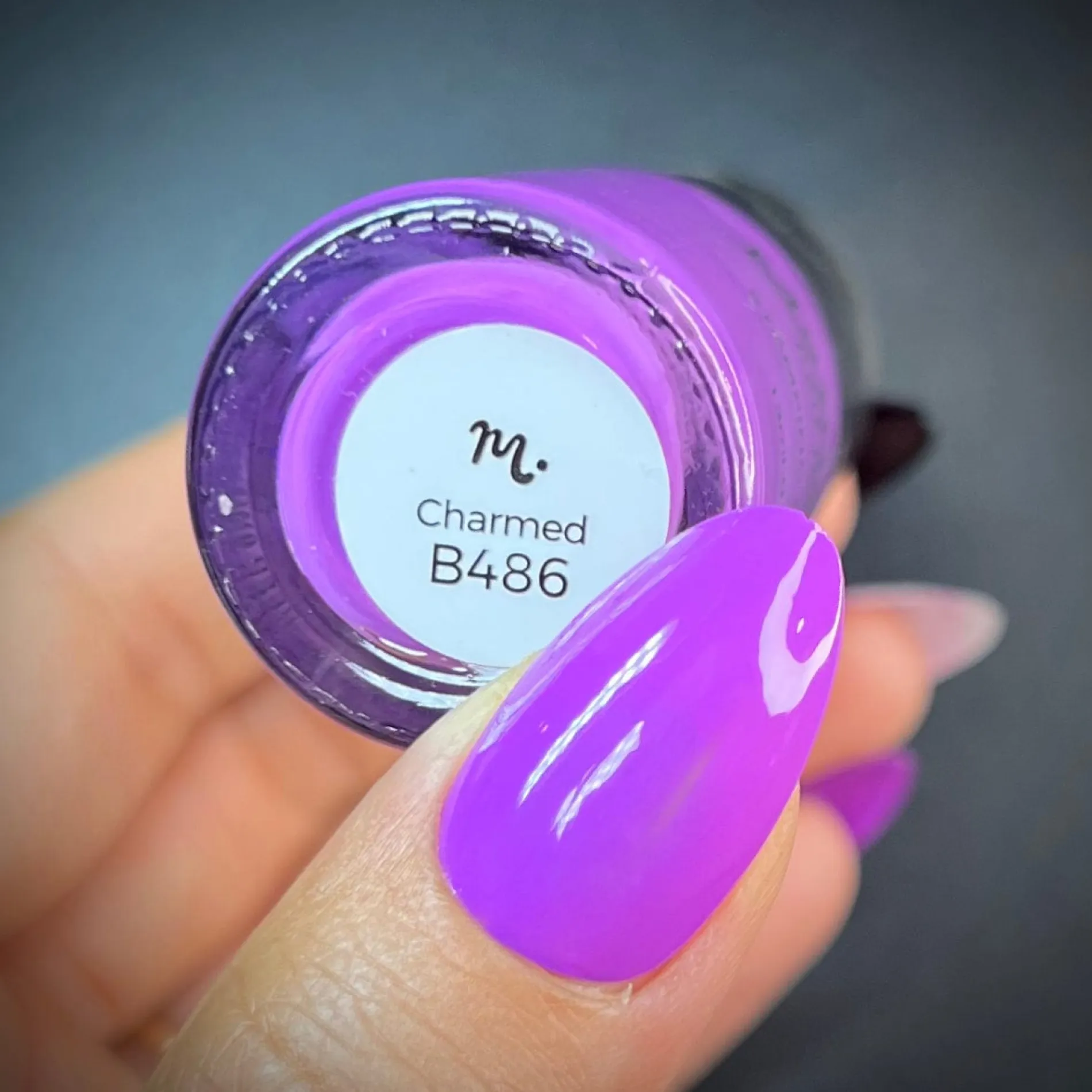 Illusionist: Charmed (B486) - Purple Cream Stamping Polish