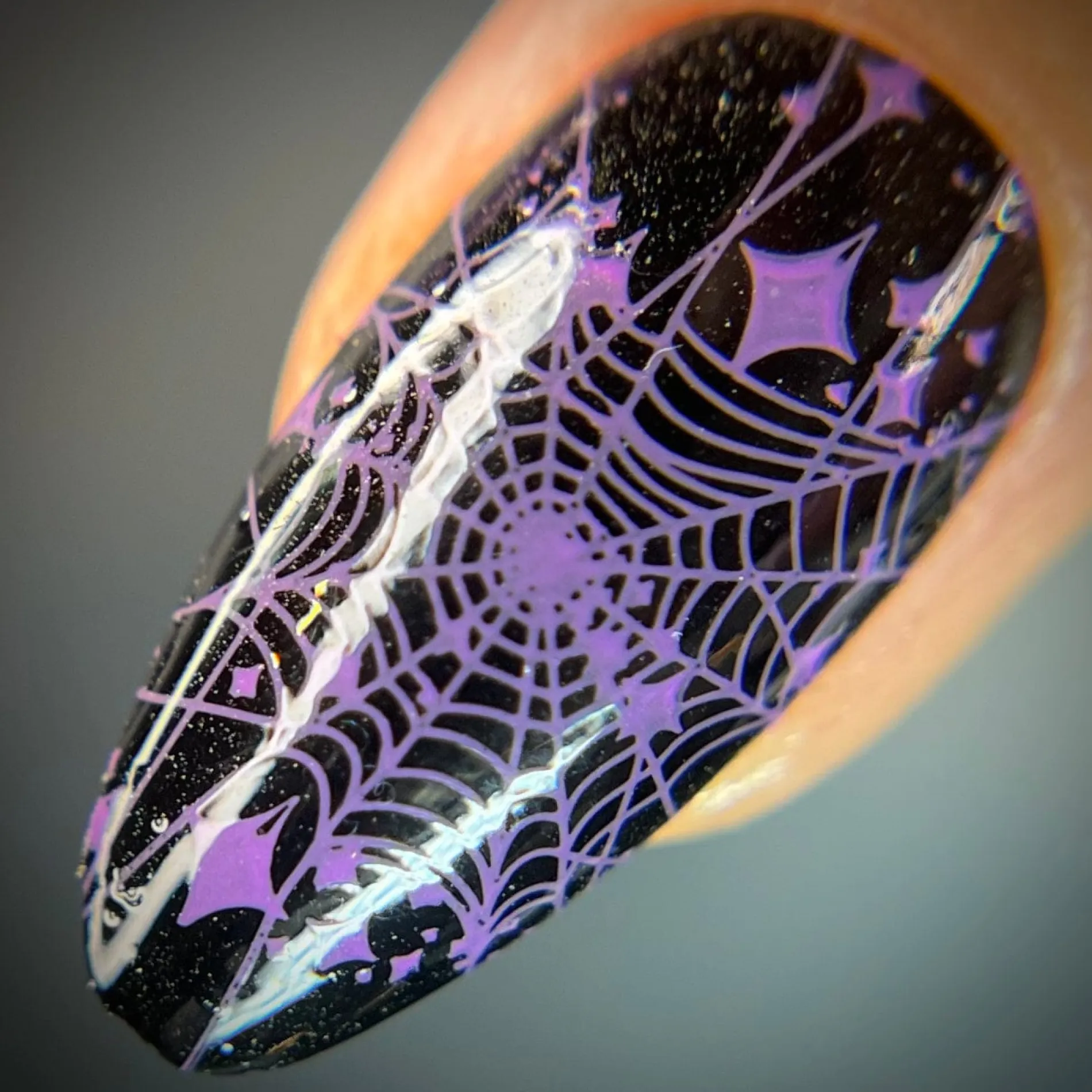 Illusionist: Charmed (B486) - Purple Cream Stamping Polish