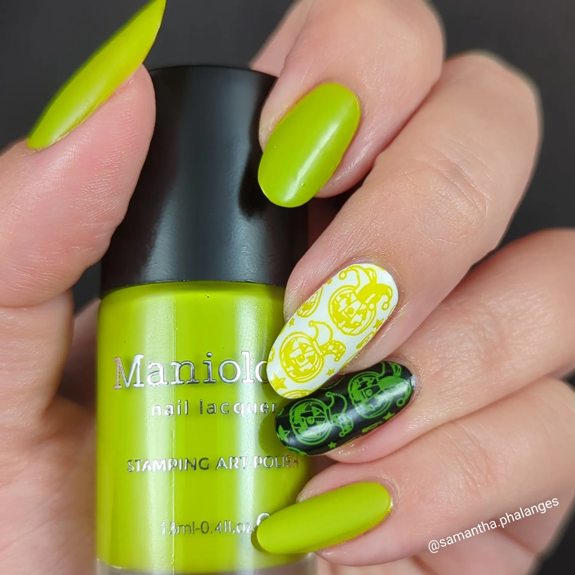 Illusionist: Trickster (B487) - Green Cream Stamping Polish