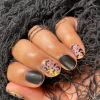 Illusion (NA027) - Transparent Orange Iridescent Flakies