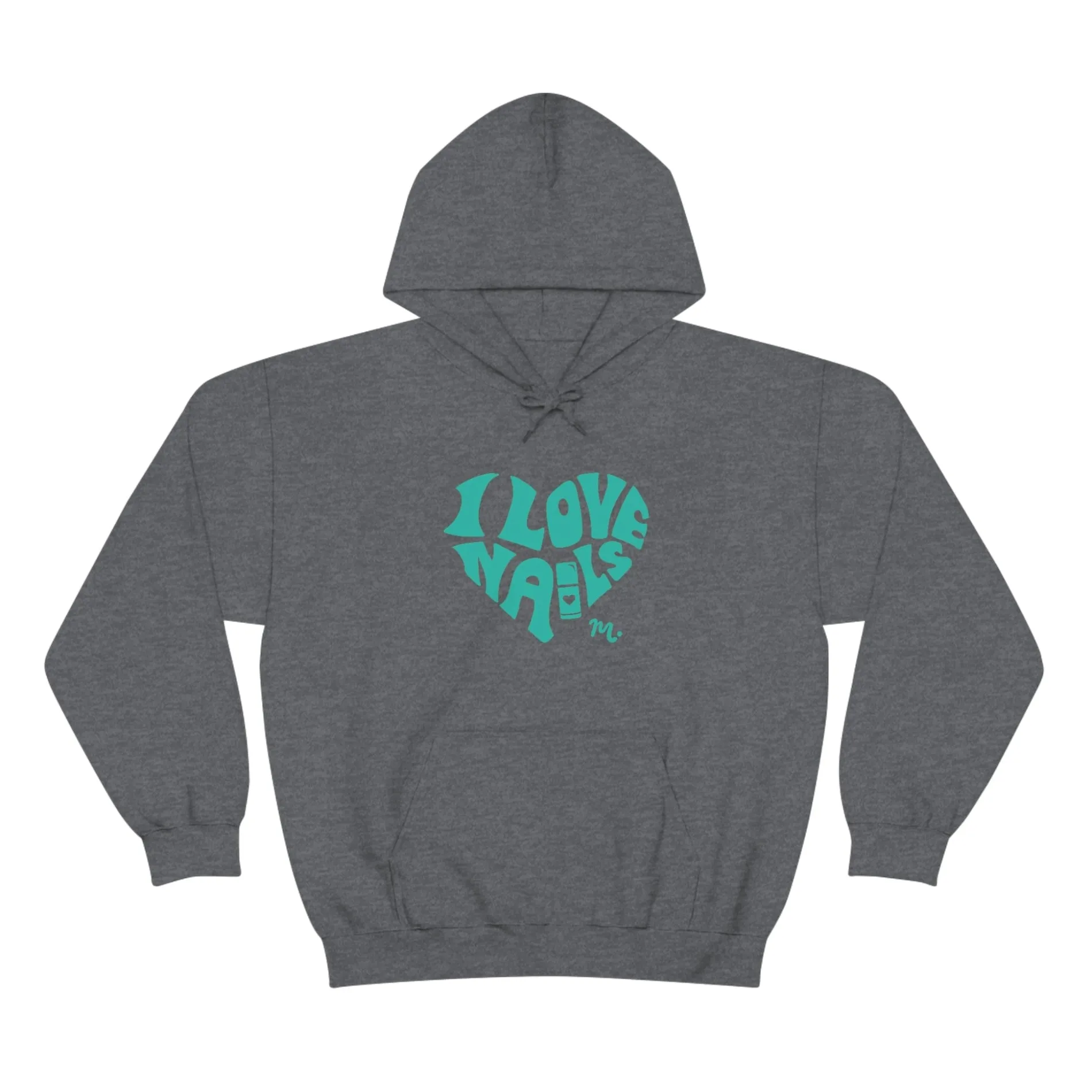 I Love Nails - Heavy Blend Hoodie Sweatshirt