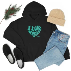 I Love Nails - Heavy Blend Hoodie Sweatshirt