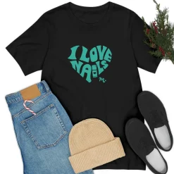 I Love Nails - Short Sleeve T-shirt