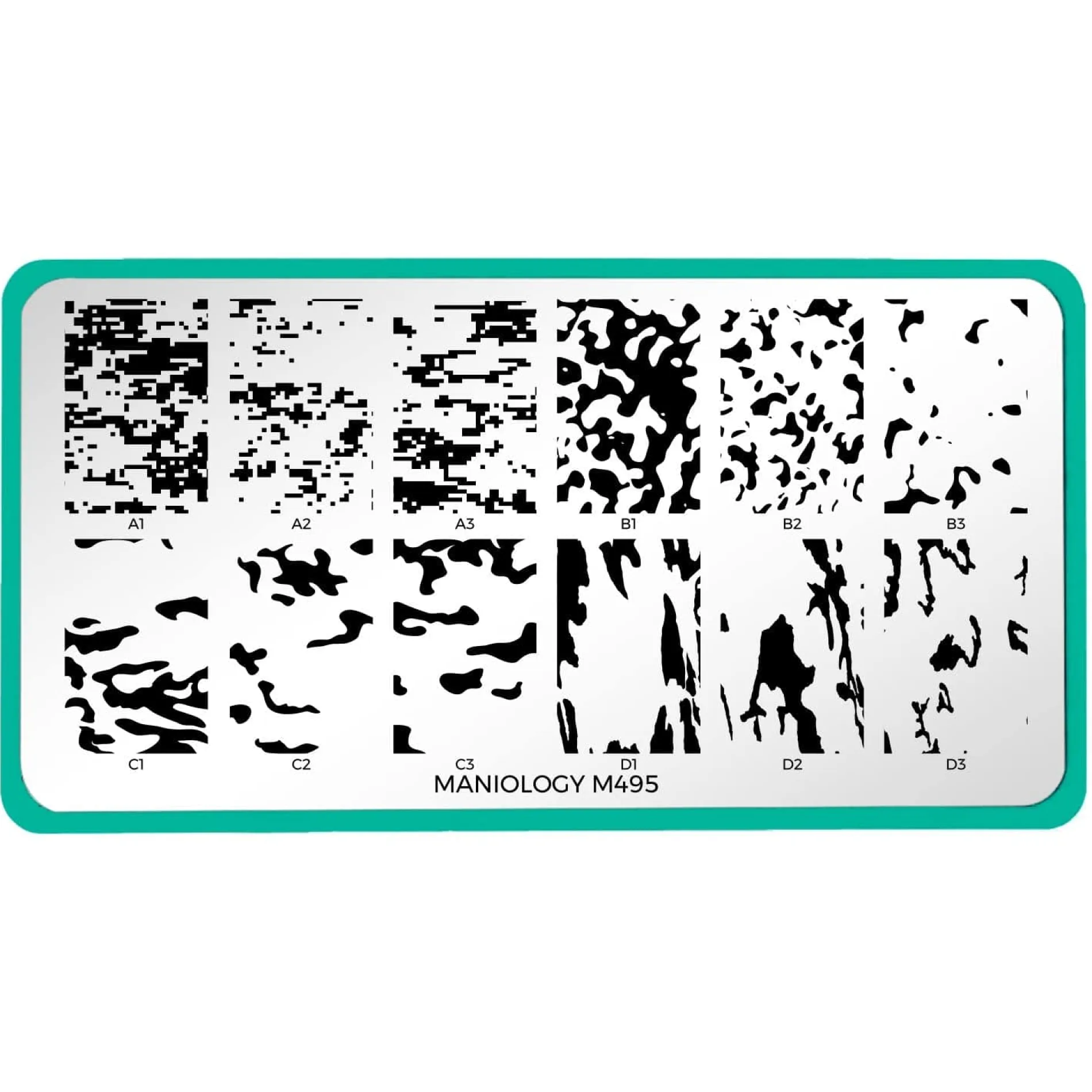 Incognito (M495) - Nail Stamping Plate