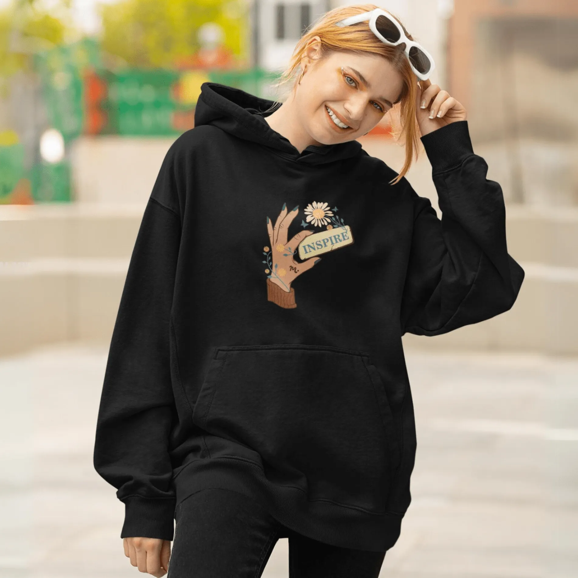 Inspire - Heavy Blend Hoodie Sweatshirt