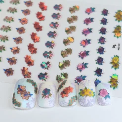 Island Hibiscus (MS-133) - Nail Art Sticker