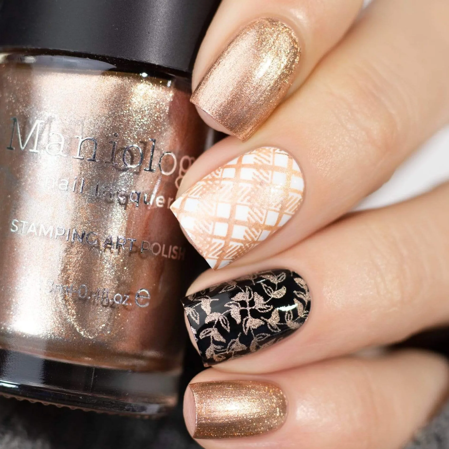 Jack (B361) - Metallic Copper Stamping Polish