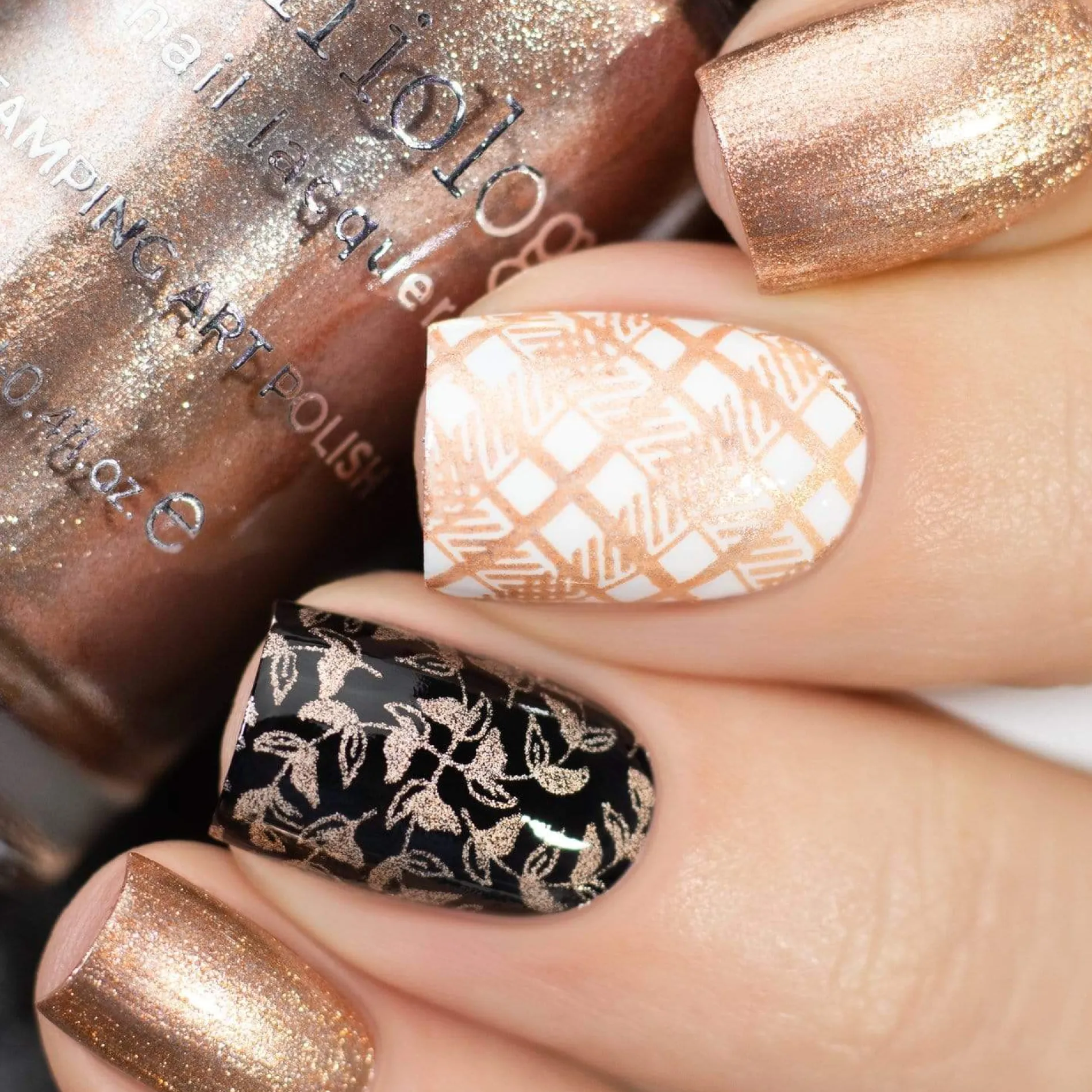Jack (B361) - Metallic Copper Stamping Polish
