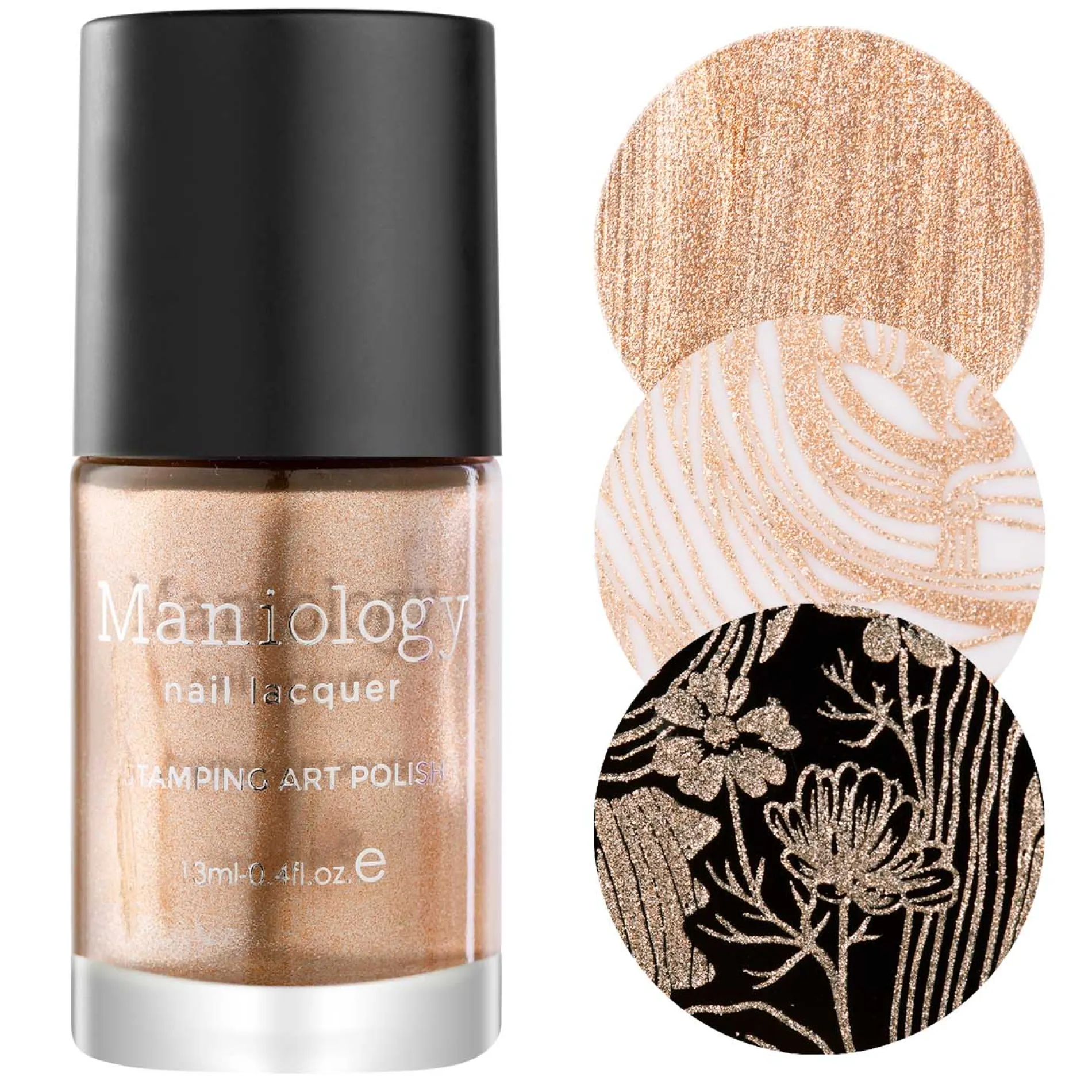 Jack (B361) - Metallic Copper Stamping Polish
