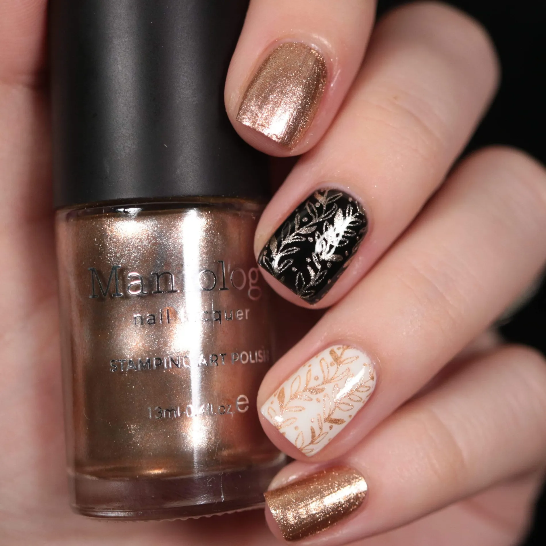 Jack (B361) - Metallic Copper Stamping Polish